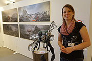 Eva Hartmann, Photographer @ Messe ARTMUC 2014, Praterinsel München (©Foto. Martin Schmitz